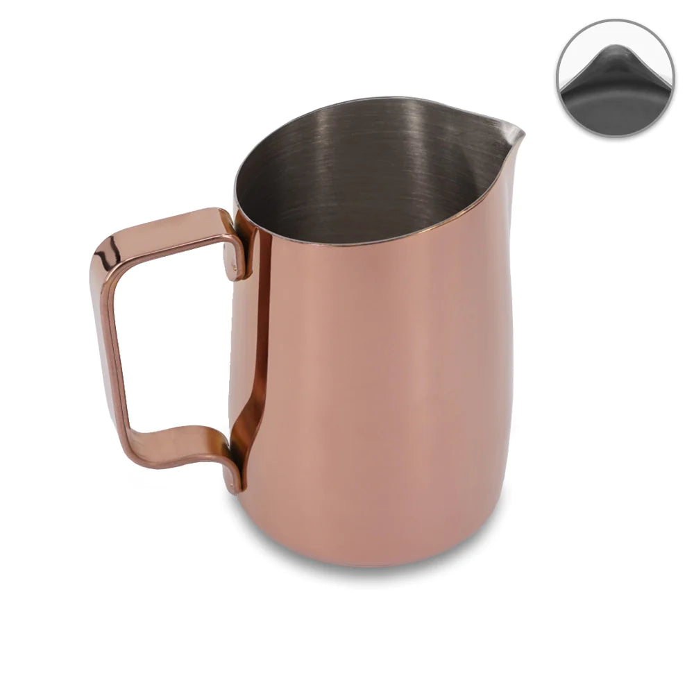 WPM 450ml Rose Gold Milk Pitcher (Sharp)