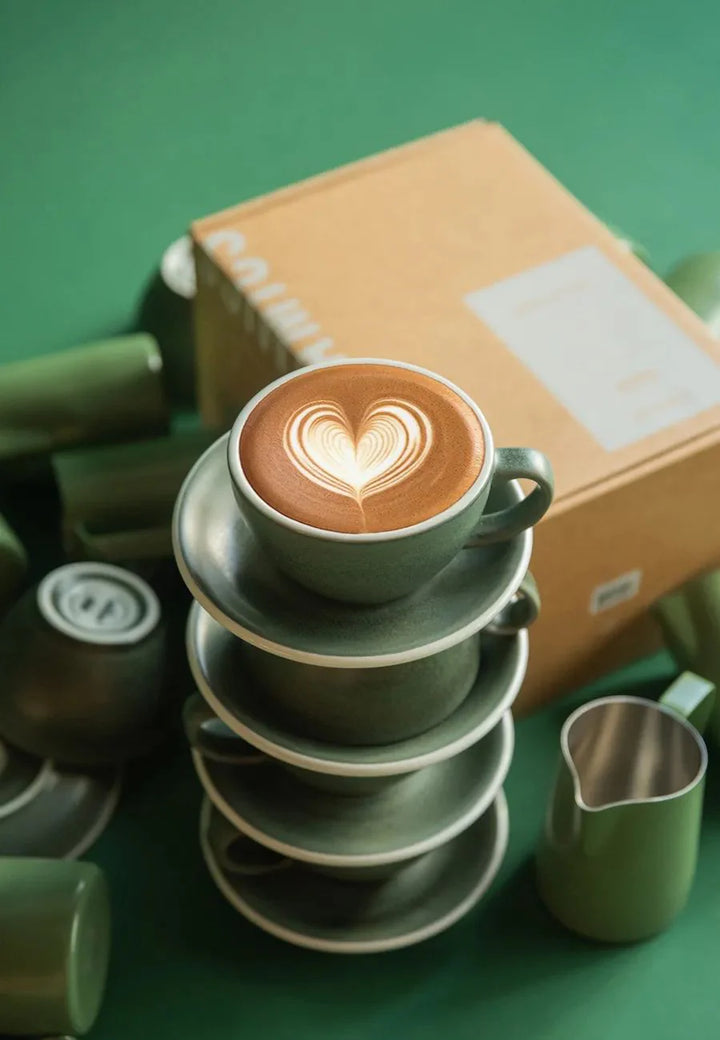 WPM x LOVERAMICS Latte Art Set Glacier