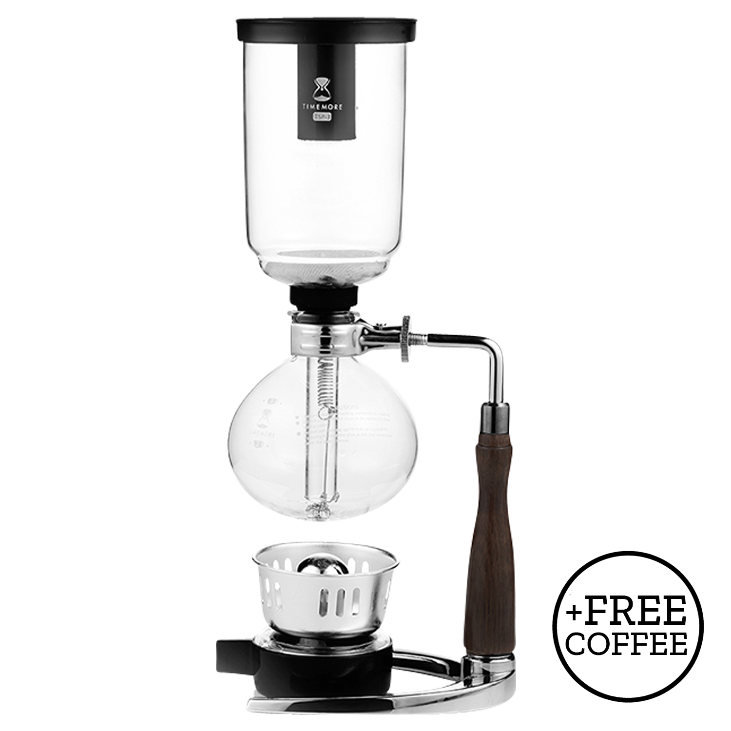 Timemore Coffee Syphon 2.0 (3 Cups)