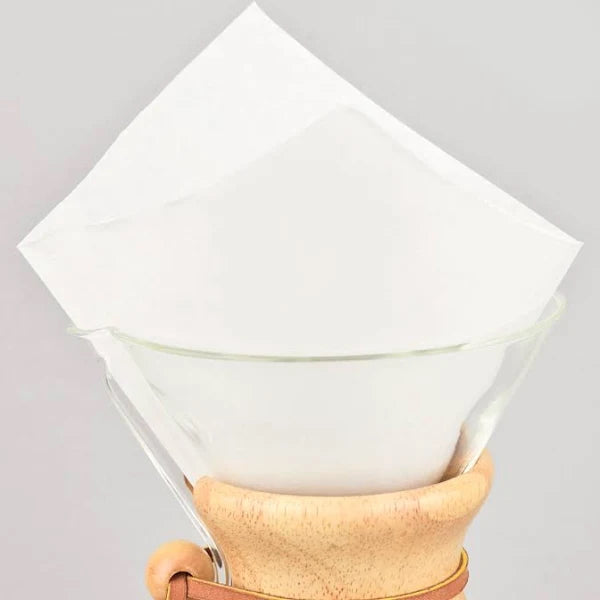 Chemex Coffee Bonded Filter Papers for 6-8-10 Cup x 100.