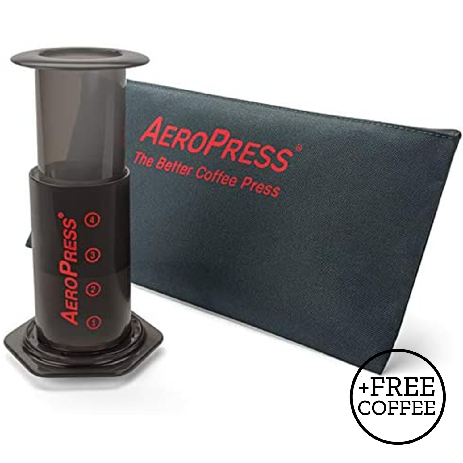 AeroPress Coffee Maker & Tote Bag