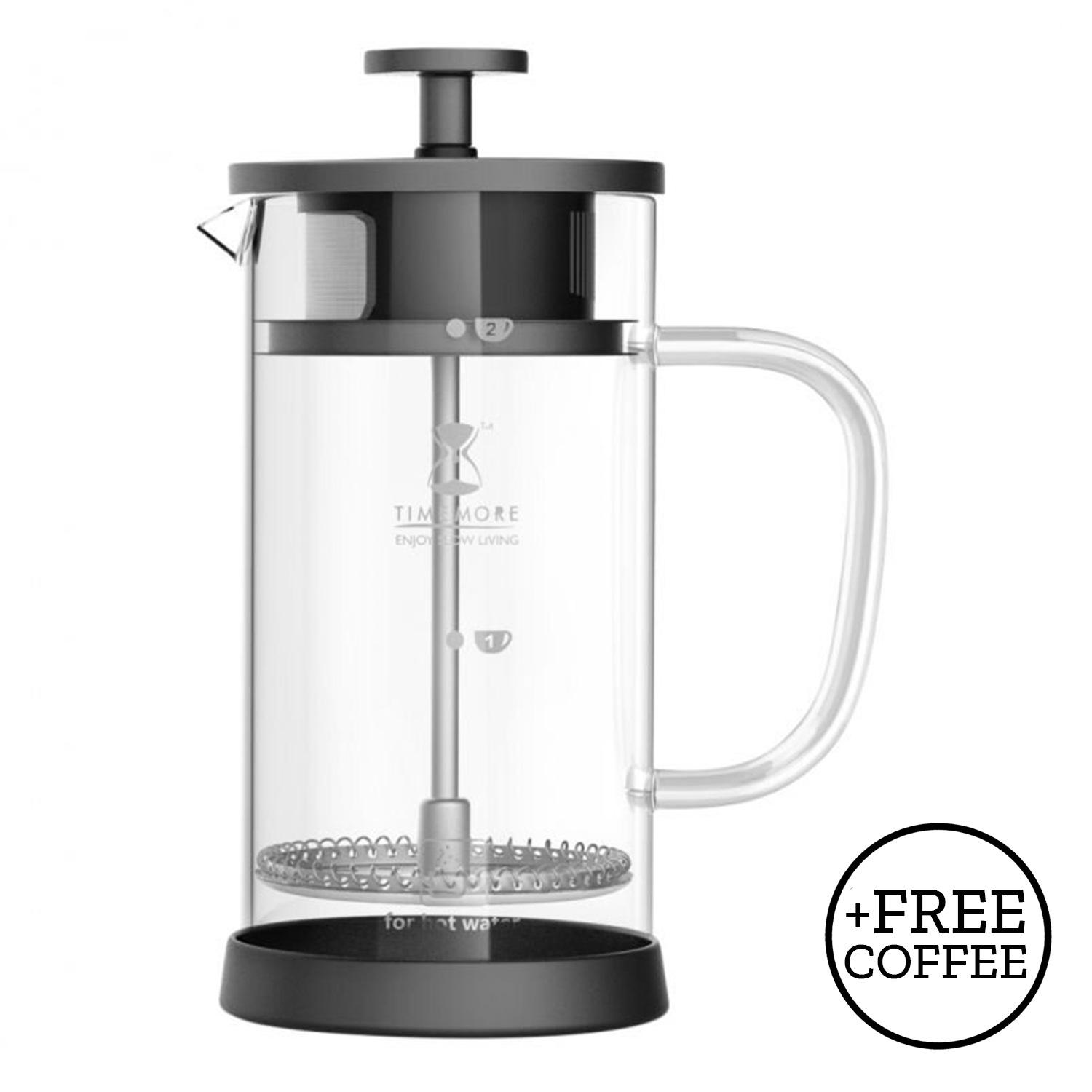 Bodum Columbia 8-Cup Stainless Steel French Press Coffee Maker