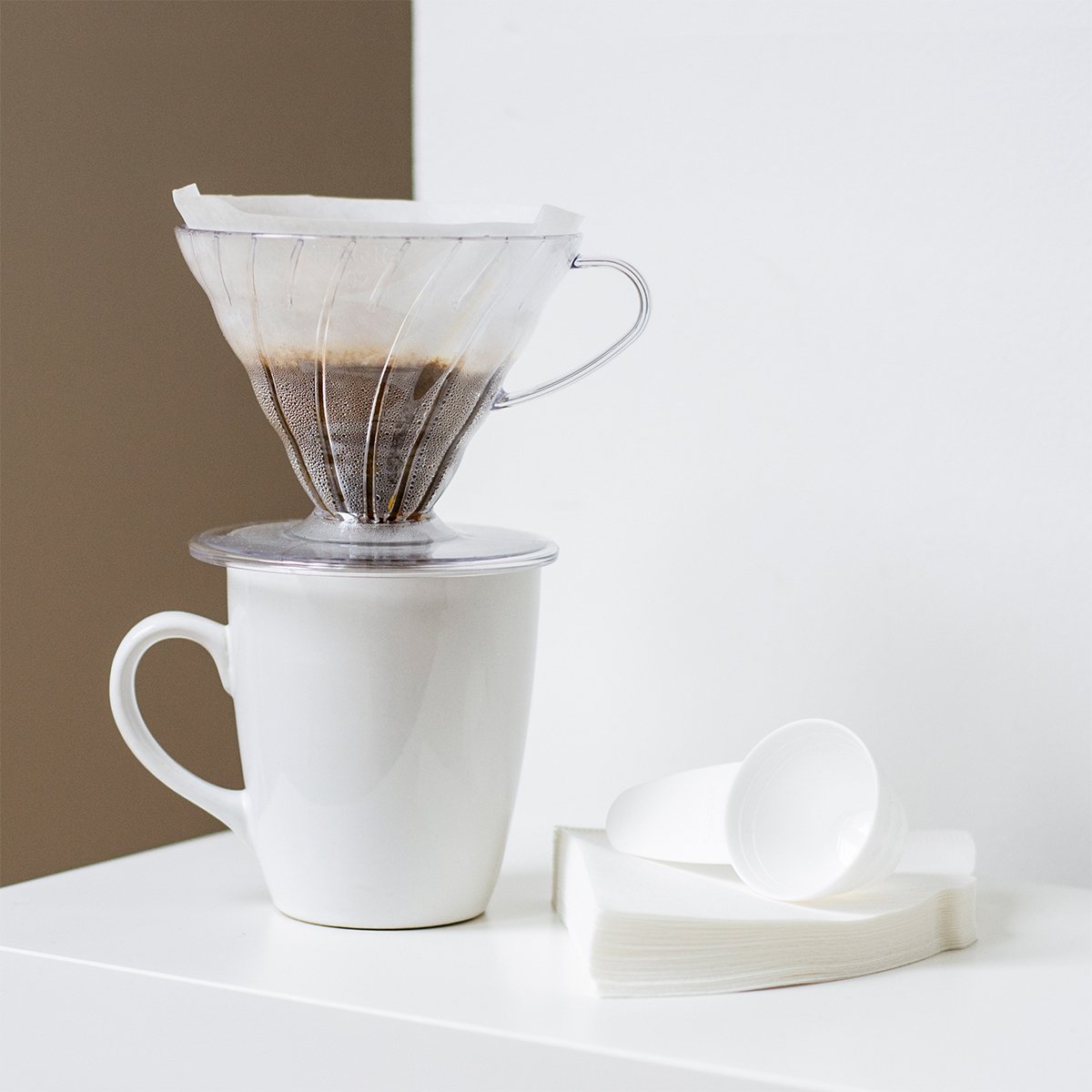 Hario V60 Coffee Dripper Set with Filters